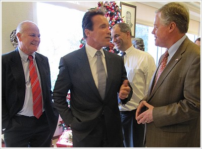 Besuch beim Gouverneur Arnold Schwarzenegger